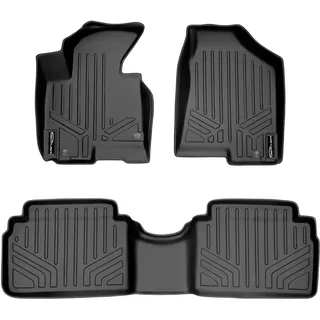MAXLINER Fußmatten 2-reihig Set schwarz für 2011-2013 Kia Sportage 2010-2013 Hyundai Tucson