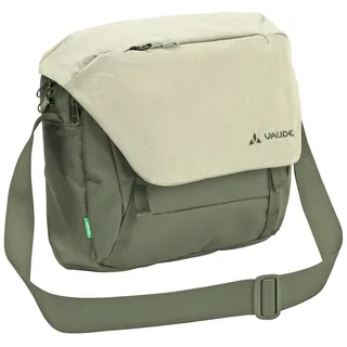 VAUDE Umhängetasche ROM S III Grün, hochwertige Messenger Bag Herren & Damen aus recyceltem PET, wasserabweisende Schultertasche mit Notebook-Fach ideal für den urbanen Alltag