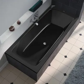 Kaldewei CAYONO DUO 725 Badewanne 180x80x41cm, schwarz (272500010701)