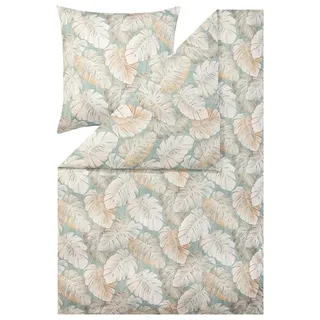 Estella Bettwäsche Rabea 6301-550 Tropenblatt 135x200