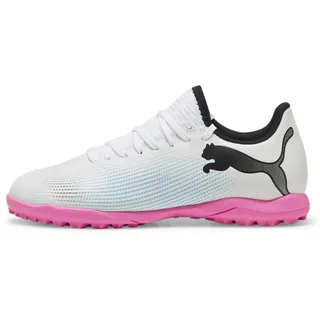 TT Jr. puma white/puma black/poison pink 38
