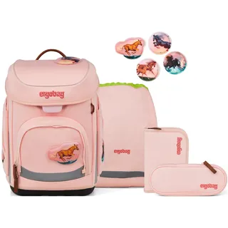 ergobag Cubo 5-tlg. Unzähmbär Rosa