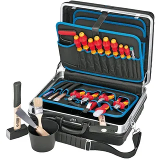 Knipex VDE Werkzeugkoffer 24-tlg. schwarz 48,0x36,5x18,0 cm
