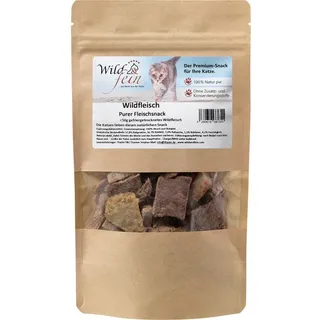 Wild & Fein Wildfleischsnack für Katzen 50 g