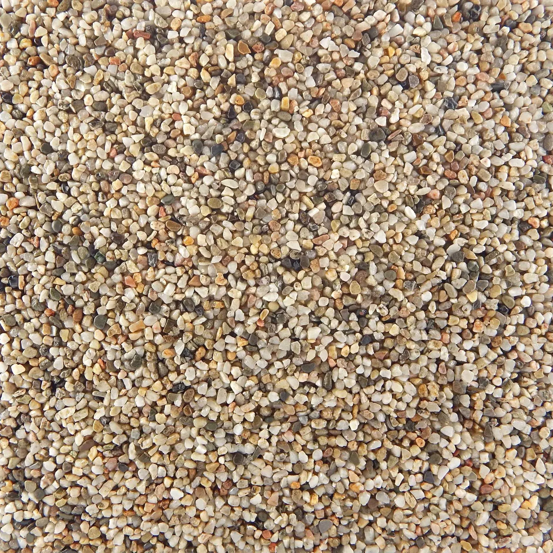 Terralith Marmor - Steinteppich natura für 1 qm - außen -, Körnung: mittel (4-6 mm)