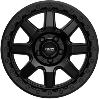 Platin P111 8 x 18 5 x 120 ET50 MB65,1 Schwarz Matt
