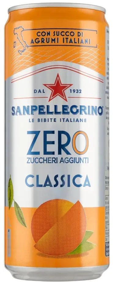 San Pellegrino Aranciata Classica Zero