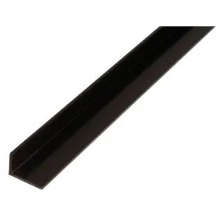 GAH Alberts Alberts Winkelprofil Kunststoff, schwarz