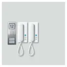 SIEDLE SET CA 812-2 E/W Audio-Set Compact Edelstah