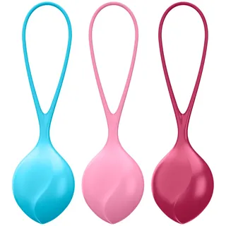 Satisfyer Liebeskugeln Trainingsset 3 Stück - Mixed colours