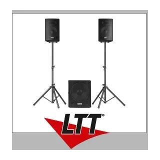 Vonyx VX1015BT 2.1 Aktiv-Lautsprecher-Set 15