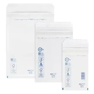 ÖKI Luftpolstertaschen Mix-Pack weiß für DIN A4, A5, A6