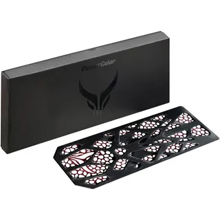 PowerColor Swappable Backplate for RX 7900er Red Devil Alu, PC Gehäuse Zubehör
