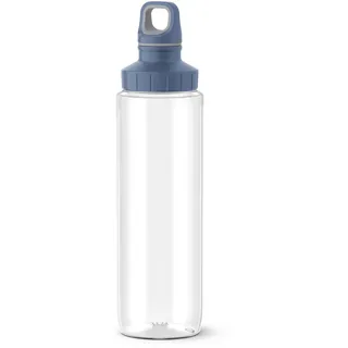 Emsa Drink2Go Eco Transparent / Blau 0,7 l