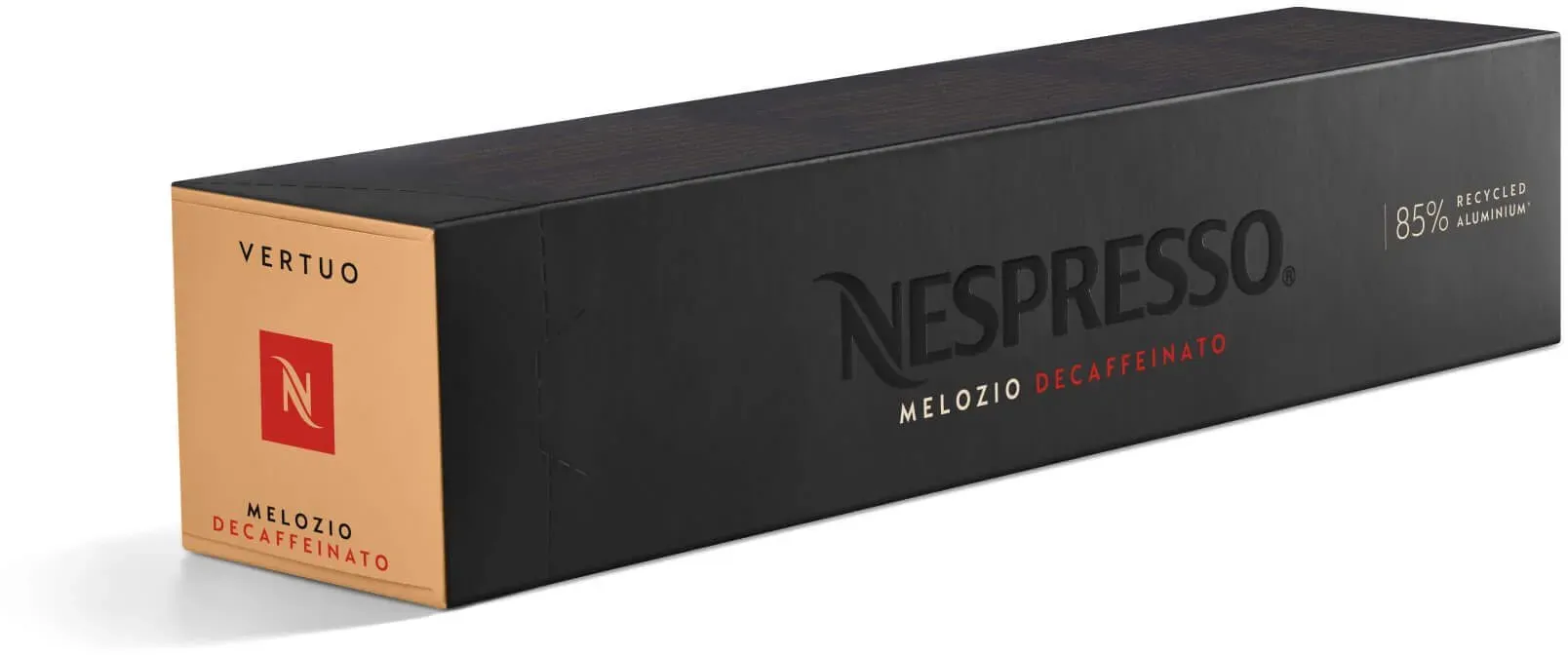 Nespresso Melozio Decaffeinato Vertuo Line 10 Signature Kaffeekapseln Gold 230ml Sanft & ausgewogen