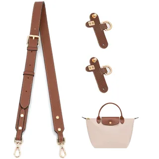 Carreneu Kompatibel mit Longchamp Schultergurt Verstellbarer Kompatibel mit Longchamp Tasche Damen Kompatibel mit Longchamp Schulterriemen für Longchamp Tasche für Longchamp (Breite 2.5cm)