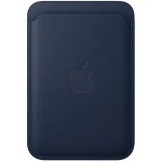 Apple Original iPhone Feingewebe Wallet mit MagSafe - Tiefenblau