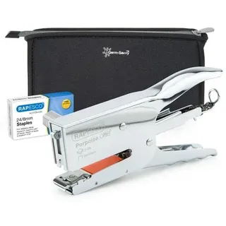 Rapesco RAPESCO® Heftzange Germ-Savvy Porpoise ONE silber, 1 St.