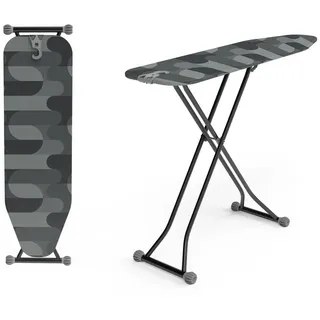 hausleben Bügelbrett - Bügeltisch, Bügelpress Ironing Board, Bügelbrett klappbar, Bügelbrettter, Bügelbrett für Dampfbügelstation, höhenverstellbar (Farbe 3)