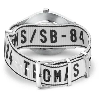 THOMAS SABO Uhrenarmband CODE TS Nato Urban weiß Polyester Weiß