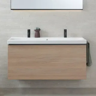 Geberit Acanto Unterschrank für Waschtisch 118,4 x 47,5 cm, Badmöbel,