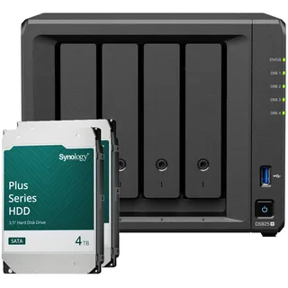 Synology Diskstation DS925+ NAS System 4-Bay TB inkl. 2x TB Synology HDD