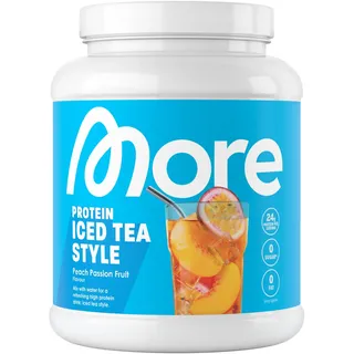 MORE Nutrition More Clear Protein Peach Passionfruit Ice Tea Drink 600 g