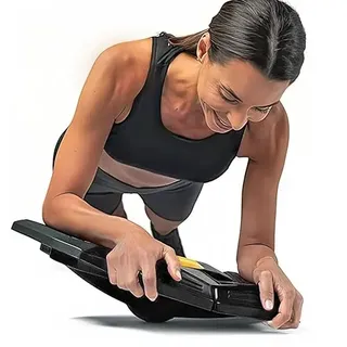 Stealthgo + tragbarer Plank Board Core Trainer – Verwandeln Sie Fitness in ein lustiges Spiel – Holen Sie sich starke sexy Bauchmuskeln und Lean Core Spiele auf Ihrem Handy; kostenlose