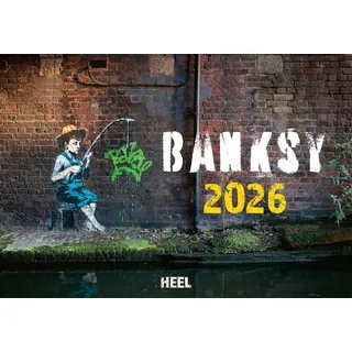 HEEL VERLAG Banksy Kalender 2026 Mittelformat: / Heel Verlag / Kalender