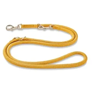 Wolters Führleine 200 cm x 13 mm, Farbe:Curry gelb