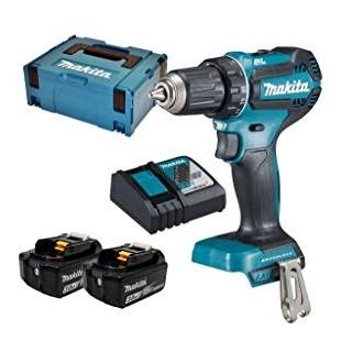 Makita DDF485RFJ inkl. 2 x 3 Ah + Ladegerät + Makpac