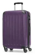 Alex - Koffer Hartschale Aubergine glänzend, TSA, 75 cm, 119 Liter