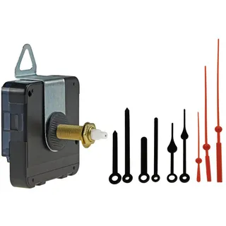 ChiliTec Quarz-Uhrwerk, mit 32 mm Schaft, 3 Zeigersätze aus Kunststoff