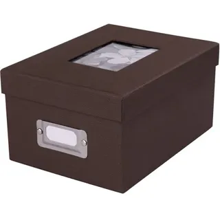 Dörr Fotobox UniTex dunkelbraun für 700 Fotos 10x15cm,