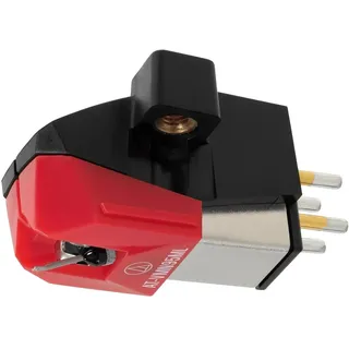 Audio-Technica AT-VM95ML (Tonabnehmer), Plattenspieler Zubehör, Rot, Schwarz