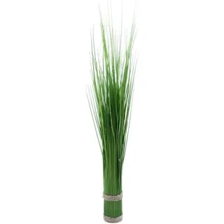 Kunst Dekogras Bündel grün - h 60 cm - Künstliches Deko Stehgras - Kunstpflanze Zimmerpflanze Deko Gräser Grasbündel Ziergras