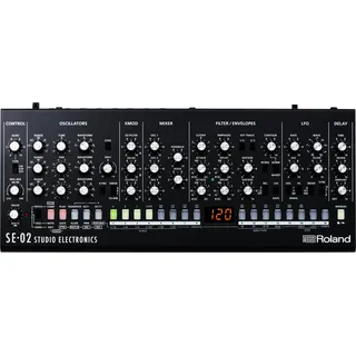 Roland SE-02 (Synthesizer), MIDI Controller, Schwarz