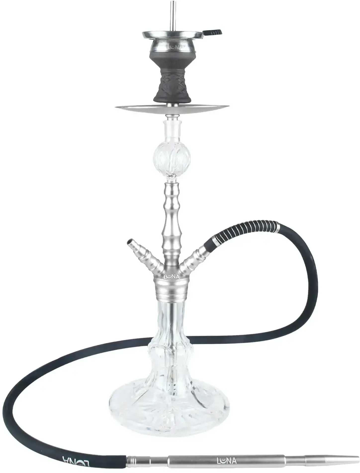 Luna Shisha Komplettset – Minima 2.0 Silber