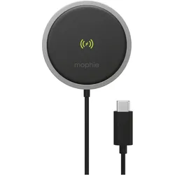 mophie SNAP&WIRELESS - Pad (15 W), Wireless Charger, Schwarz