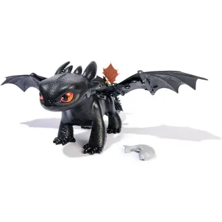 Spin Master Drachenzähmen leicht gemacht - Interaktive Drachenfigur Ohnezahn mit LIcht- und Spielfunktionen