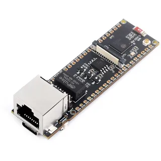 Waveshare ESP32-S3 ETH Development Board, 10/100Mbps RJ45 Ethernet Port, Wi-Fi & BT Support, 240MHz Dual Core Processor, Onboard Type-C Port and TF Card Slot, Board ONLY