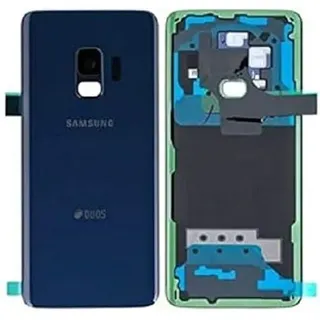 Akkudeckel Backcover Batterie Deckel für Samsung Galaxy S9 DUOS G960FD Blau (Coral Blue) GH82-15875D mit Werkzeug