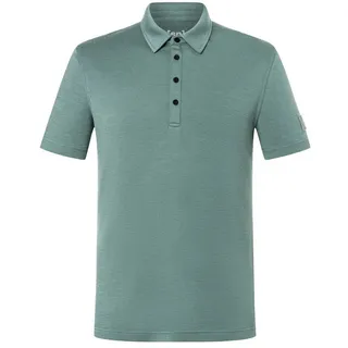 super.natural Poloshirt für Herren, Merino POLO BIO atmungsaktiv, casual weiß S