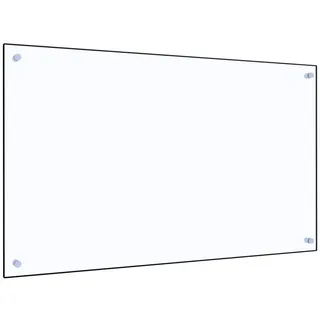 vidaXL Küchenrückwand Transparent 100×60 cm Hartglas