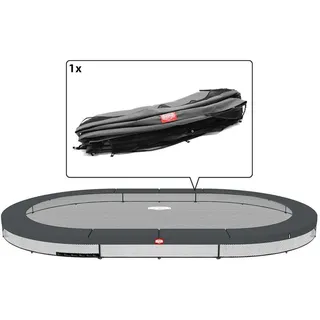 Berg Toys BERG Schutzrand für Grand Favorit InGround 520 Trampoline, grau