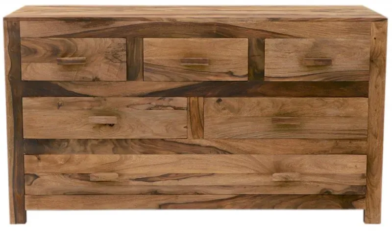 Kommode Kali 140x80x45 aus indischem Sheesham-Massivholz