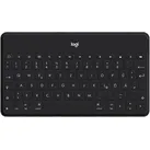Logitech Keys To Go kabellose Bluetooth Tastatur, ultraleicht, für iPhone iPad und Apple TV, Schwarz