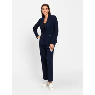 heine Hosenanzug Anzug . blau 40