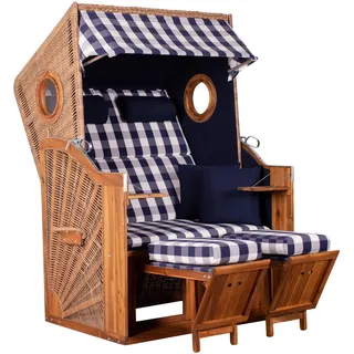 deVries Strandkorb Trend 45 PE walnut