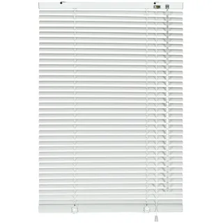 GARDINIA Aluminium-Jalousie 25 mm 80 x 240 cm weiß